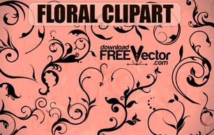 Free Vector Floral Clipart